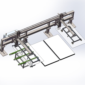 曜华激光玻璃上料机