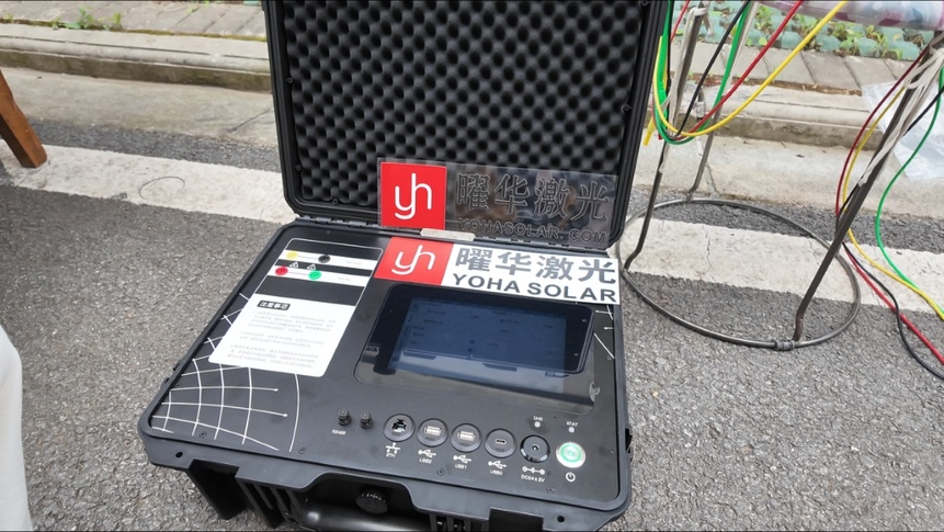 电站验收为什么越来越多客户选择便携式IV测试仪？曜华激光分析原因